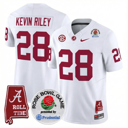 BAMA Rose Bowl Vapor Limited Jersey - All Stitched