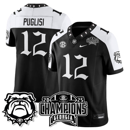 UGA Gothic Vapor Limited Jersey - SEC Football Champions - All Stitched