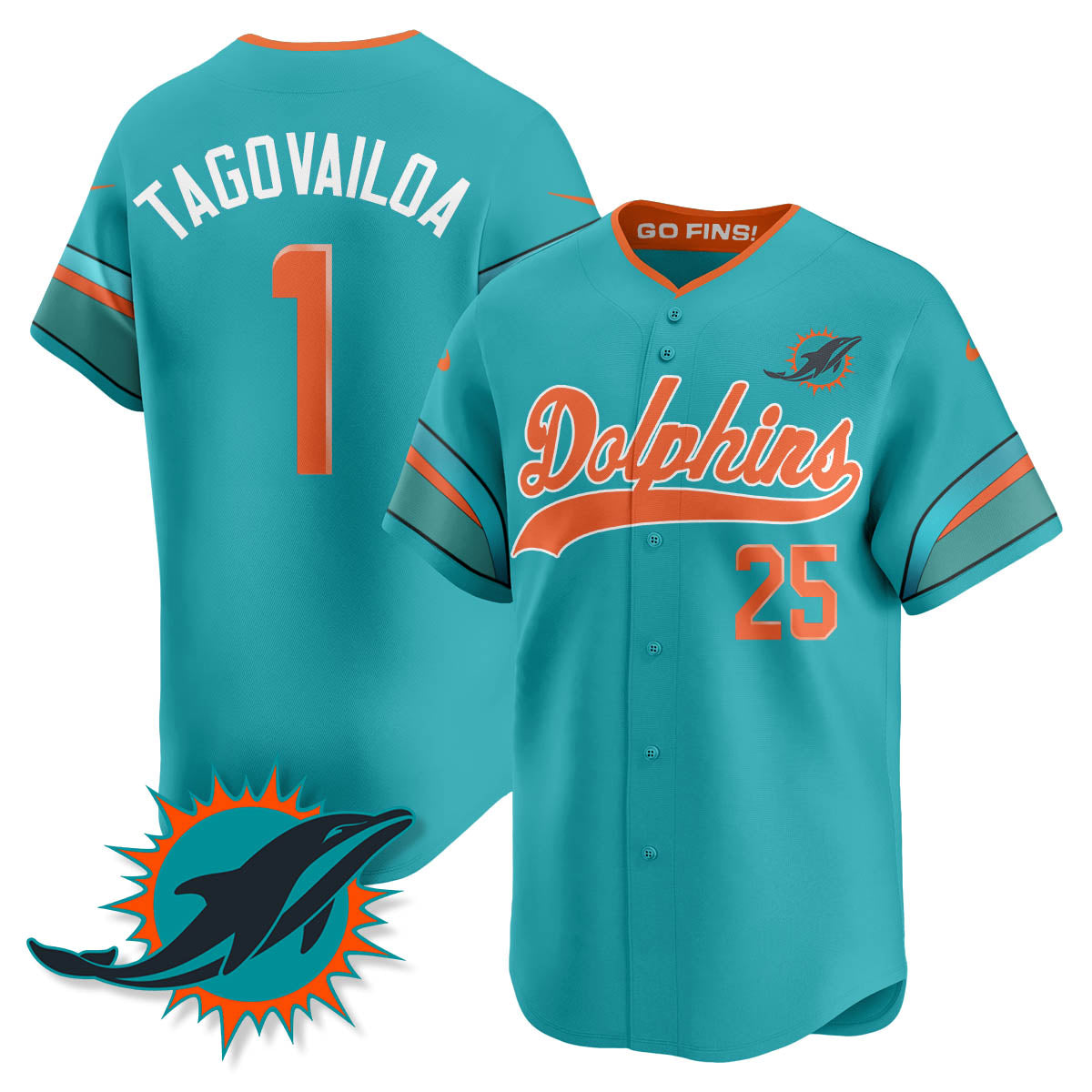 MIA "Rivalries" Vapor Limited Baseball Jersey - All Stitched
