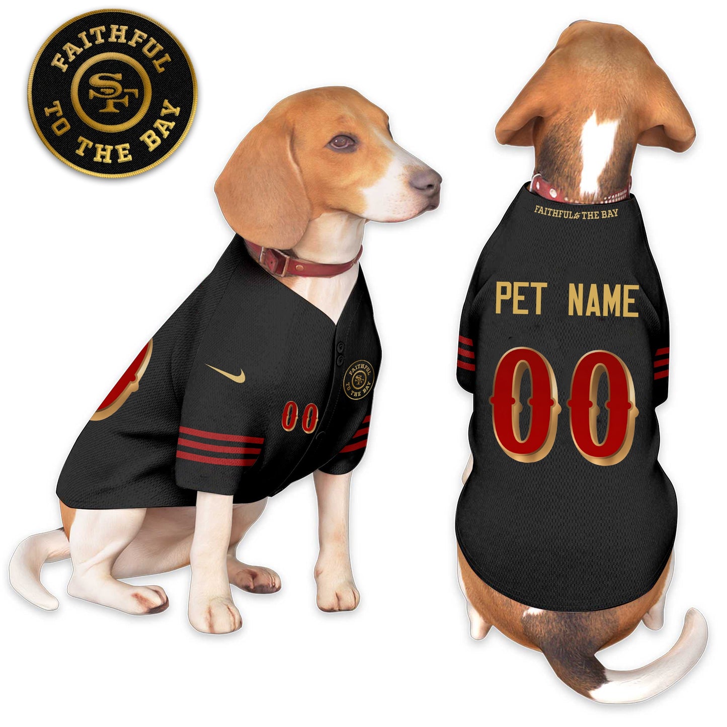 San Fransisco 49ers “Rivalries” Pet Coat