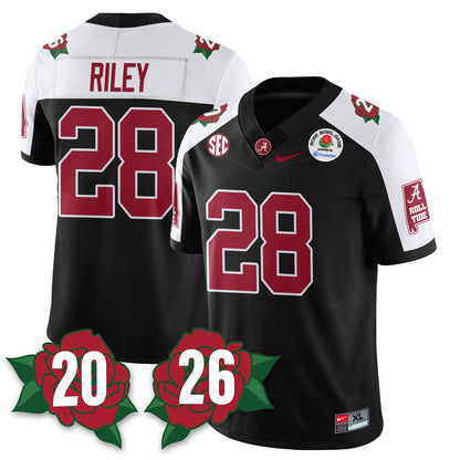 BAMA Rose Bowl Vapor Limited Football Jersey - All Stitched