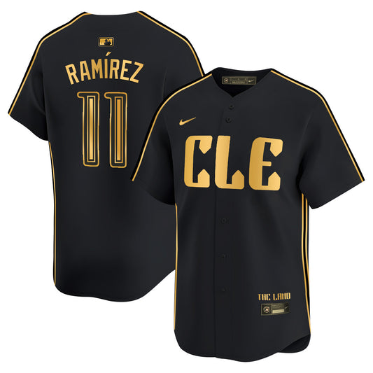 Guardians Navy 2024 City Connect Limited Jersey TLA - Stitched
