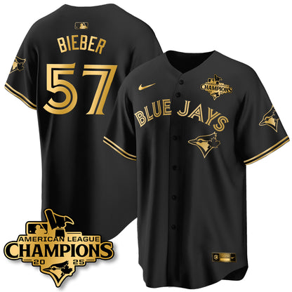 Toronto Blue Jays 2025 American League Champions Jersey - All Stitched