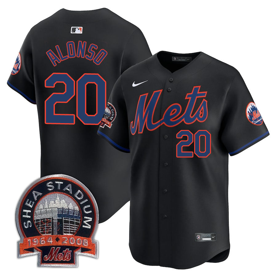 NYM Limited Jersey - 2008 Patch - All Stitched