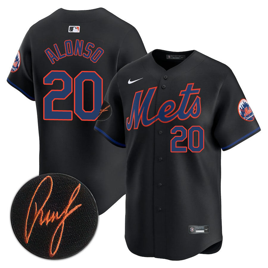 NYM Limited Jersey - 2018 Patch - All Stitched