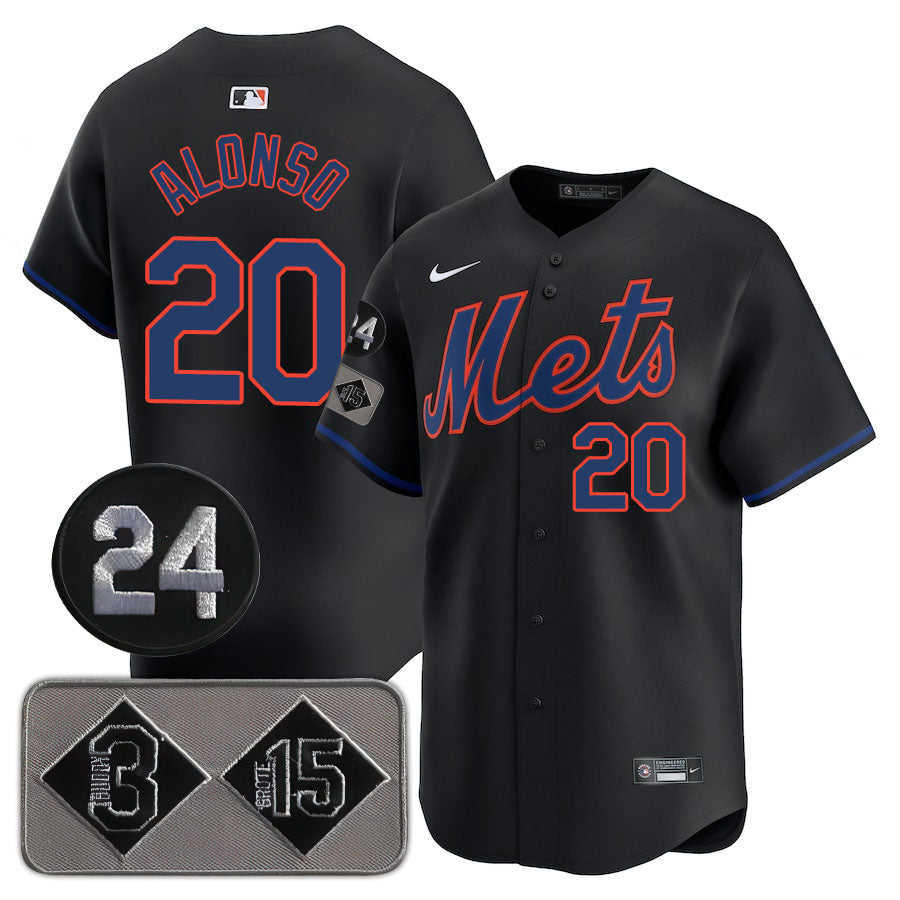 NYM Limited Jersey - 2024 Patch - All Stitched
