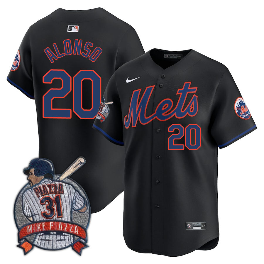 NYM Limited Jersey - 2016 Patch - All Stitched