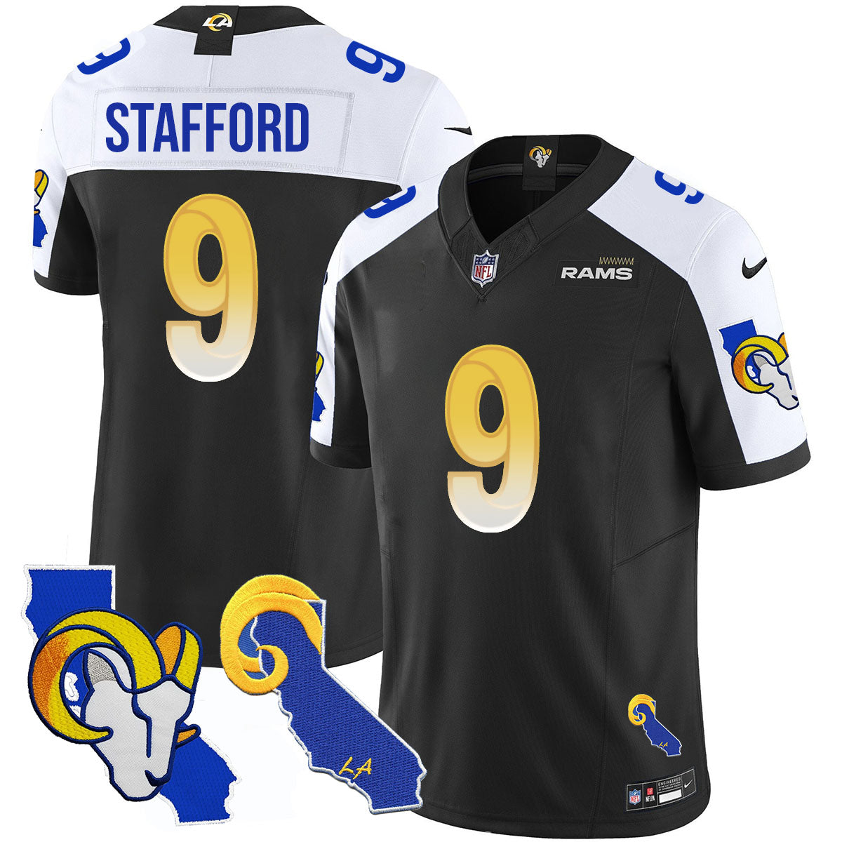 Los Angeles Rams 2025 Vapor Limited Jersey - All Stitched