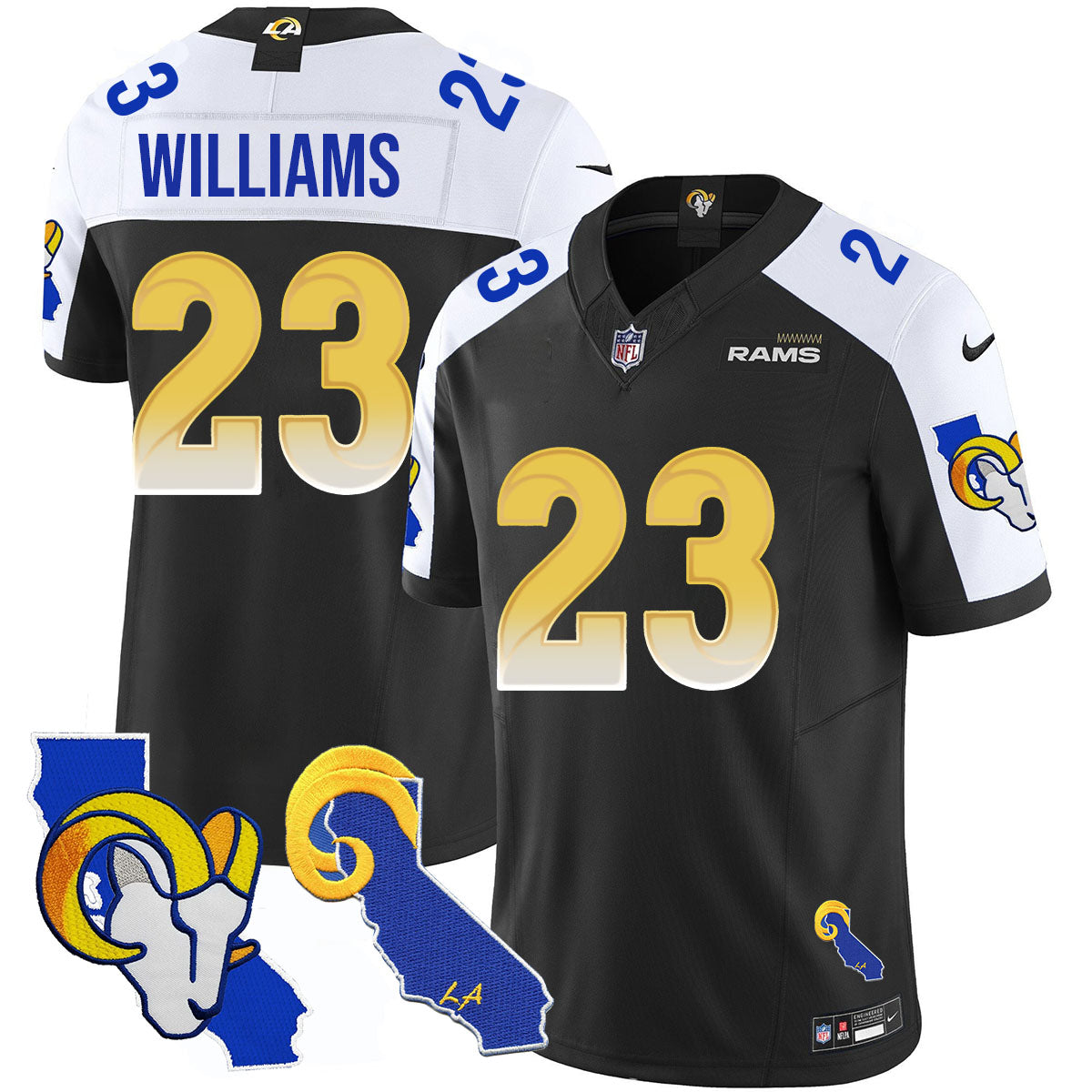 Los Angeles Rams 2025 Vapor Limited Jersey - All Stitched