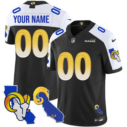 Los Angeles Rams 2025 Vapor Limited Custom Jersey - All Stitched