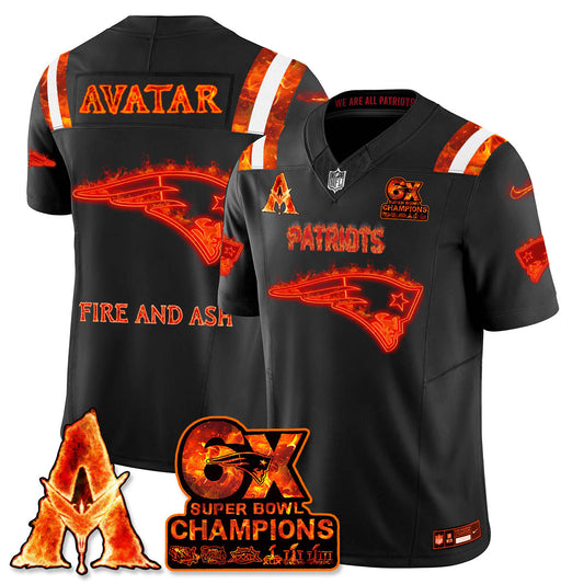 NE x Avatar 3 Fire and Ash Jersey - Stitched