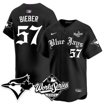 Toronto Blue Jays Gothic 2025 World Series Jersey - All Stitched