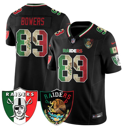 Las Vegas Raiders Mexico Vapor Limited Jersey - All Stitched
