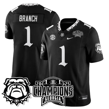 UGA Gothic Vapor Limited Jersey - SEC Football Champions - All Stitched