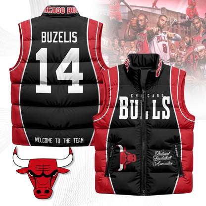 Chicago Bulls Unisex Puffer Vest