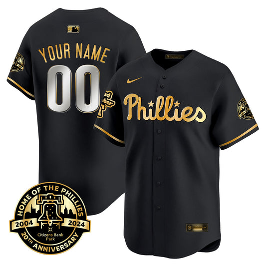 Phillies 20th Anniversary Citizen Bank Park's 2024 Custom Jersey TLA - All Stitched