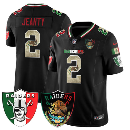 Las Vegas Raiders Mexico Vapor Limited Jersey - All Stitched