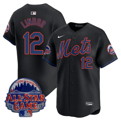 NYM Limited Jersey - 2013 Patch - All Stitched
