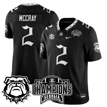 UGA Gothic Vapor Limited Jersey - SEC Football Champions - All Stitched
