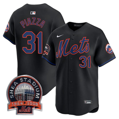 NYM Limited Jersey - 2008 Patch - All Stitched