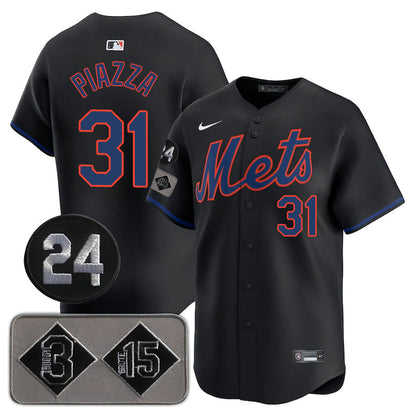 NYM Limited Jersey - 2024 Patch - All Stitched