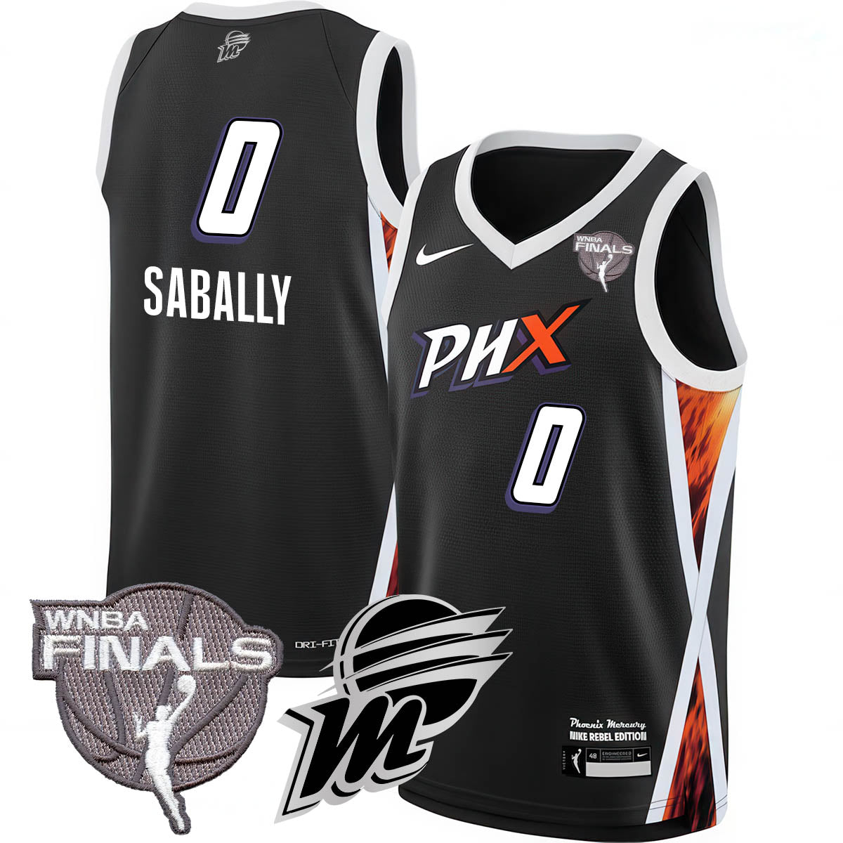 Phoenix Mercury 2025 WNBA Finals Jersey - All Stitched