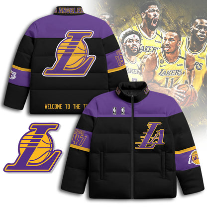 Los Angeles Lakers Unisex Puffer Jacket