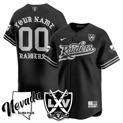Custom LVR Born x Raised Baseball Jersey - All Stitched