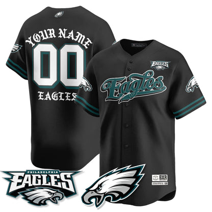 Custom PHI Born x Raised Baseball Jersey - All Stitched