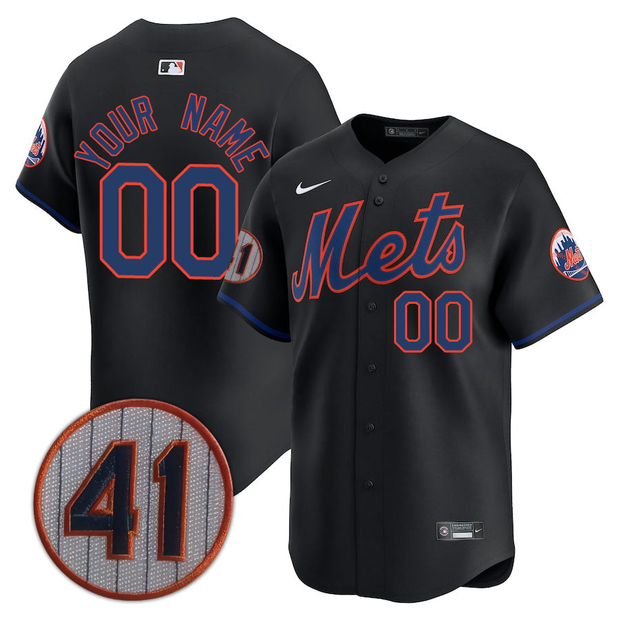 NYM Limited Custom Jersey -  Amazing Patch - All Stitched