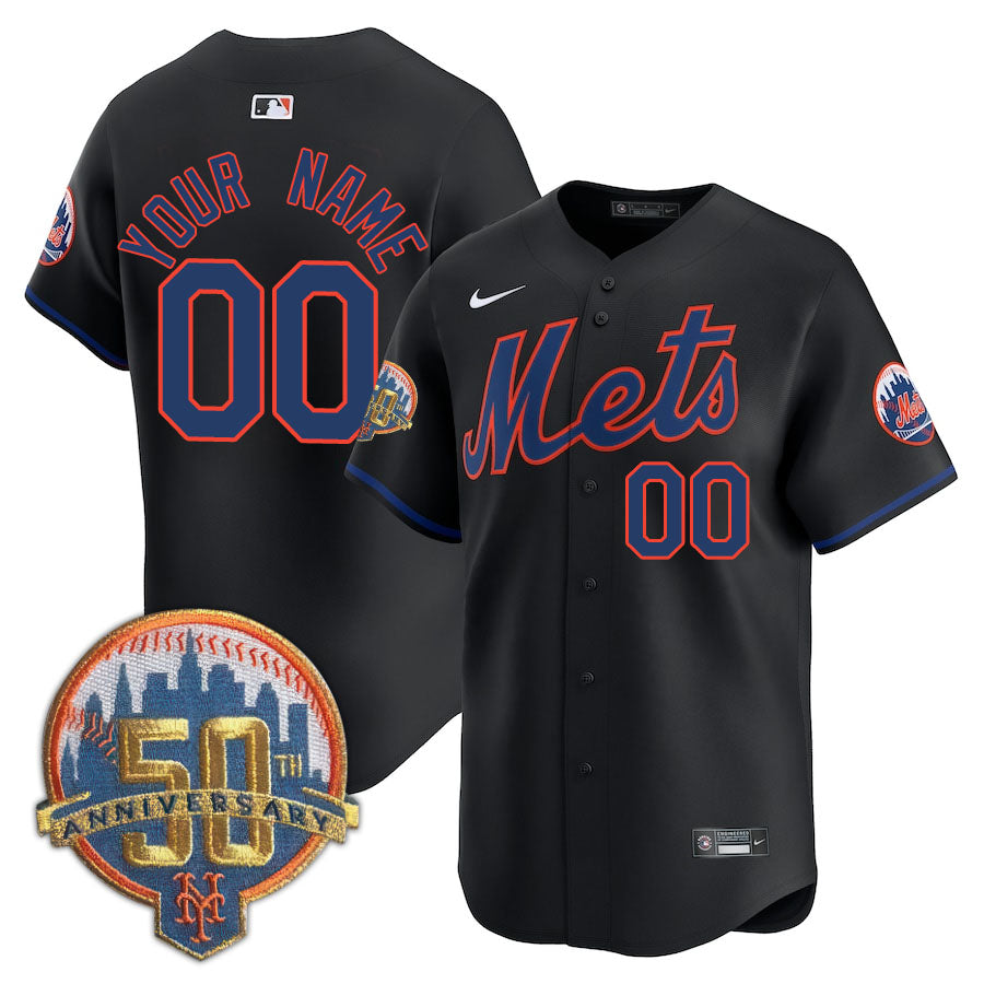 NYM Limited Custom Jersey -  Amazing Patch - All Stitched