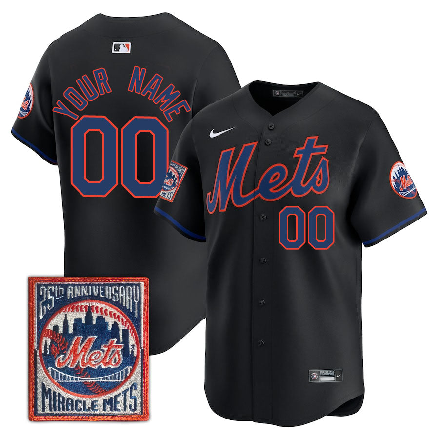 NYM Limited Custom Jersey -  Amazing Patch - All Stitched
