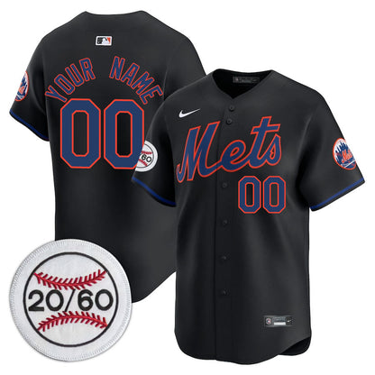 NYM Limited Custom Jersey -  Amazing Patch - All Stitched