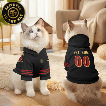 San Fransisco 49ers “Rivalries” Pet Hoodie