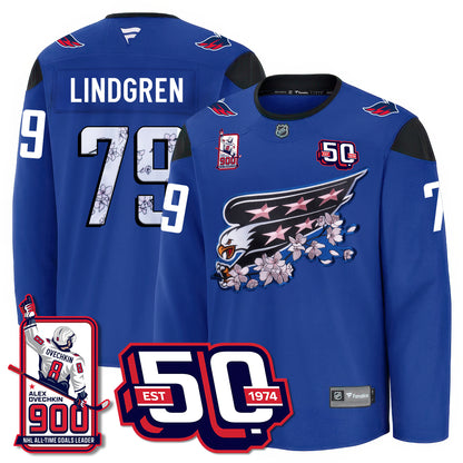 WSH 2025 Premium Jersey - 900 GOALS -  All Stitched