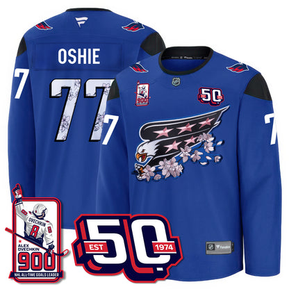 WSH 2025 Premium Jersey - 900 GOALS -  All Stitched