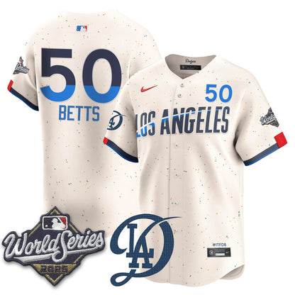 Los Angeles Dodgers 2025 World Series Jersey - All Stitched