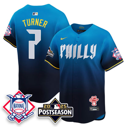 Philadelphia Phillies 2025 Postseason Jersey - All Stitched