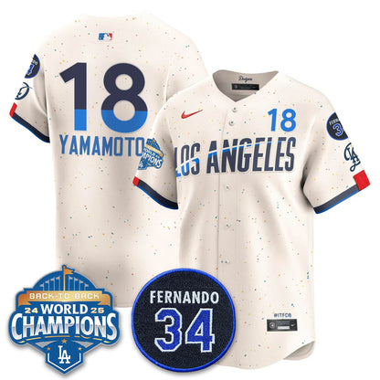 LAD 2025 Back To Back Champions Jersey - All Stitched