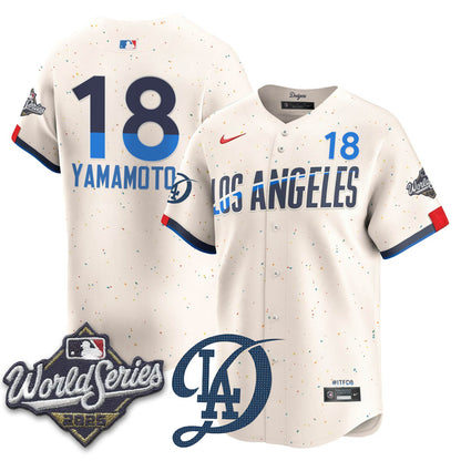 Los Angeles Dodgers 2025 World Series Jersey - All Stitched