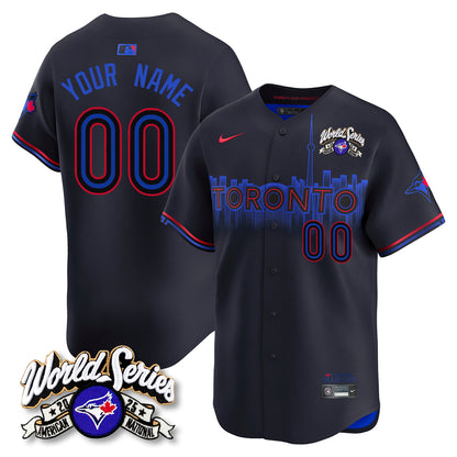 Toronto Blue Jays 2025 American League Champions Custom Jersey - All Stitched
