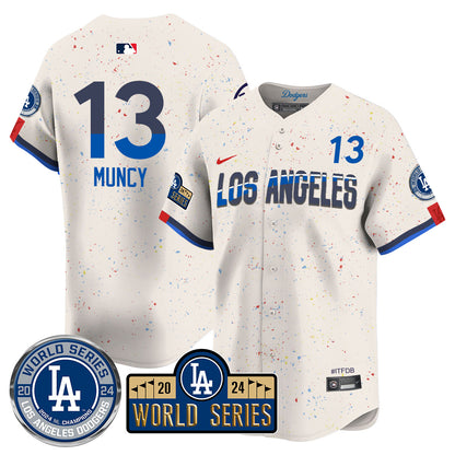 Los Angeles Dodgers World Series 2024 Jersey - All Stitched