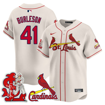 St. Louis Cardinals Rogers Hornsby Limited Jersey - All Stitched