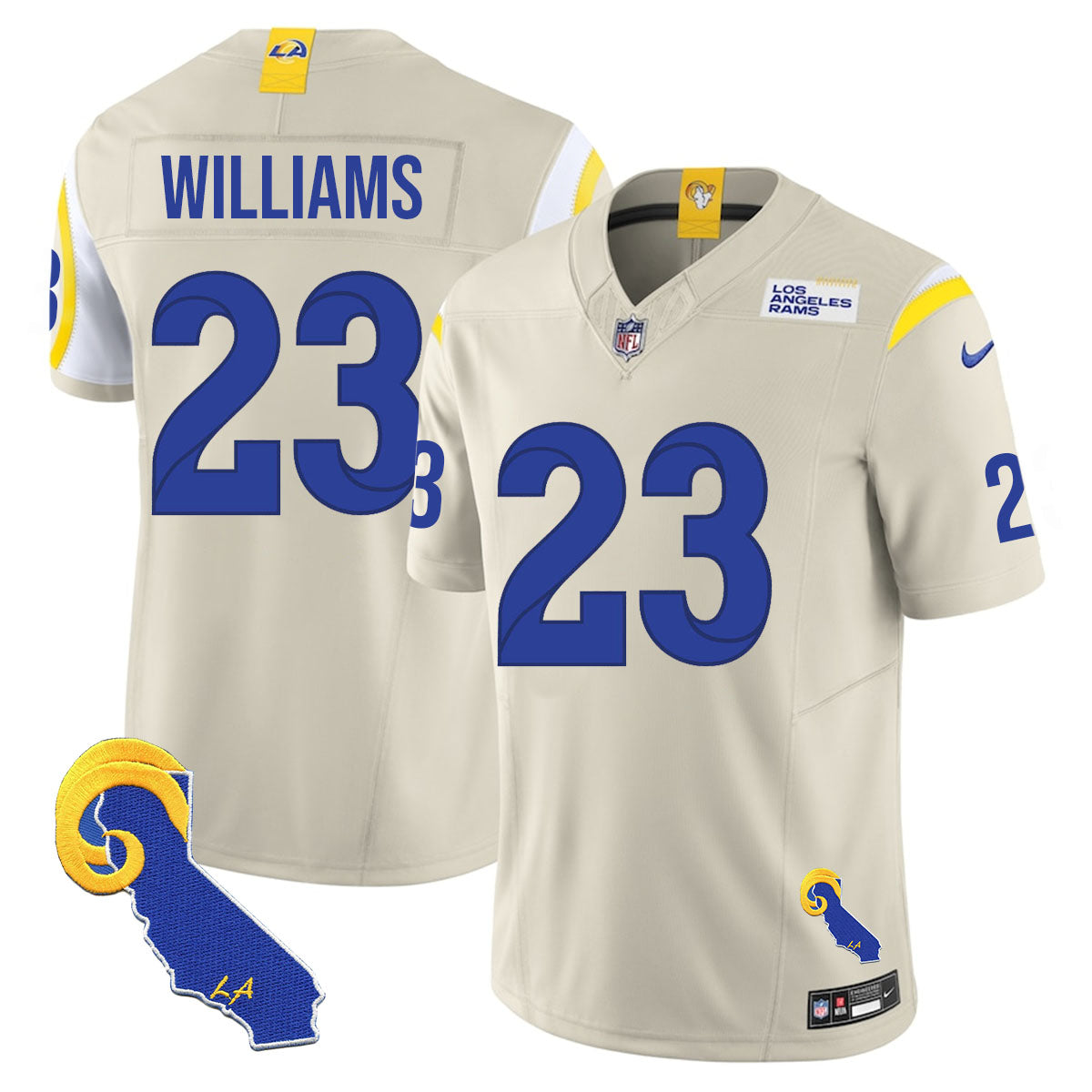Los Angeles Rams 2025 Vapor Limited Jersey - All Stitched