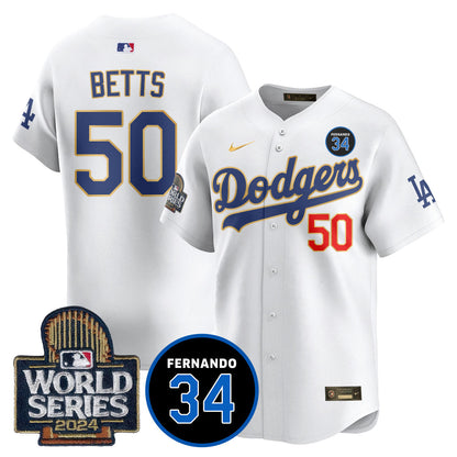 Dodgers Fernando Valenzuela Memorial Jersey - All Stitched