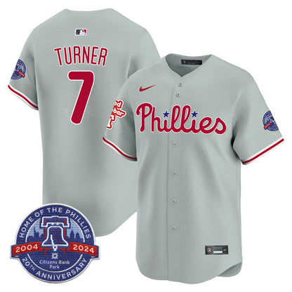 Phillies 20th Anniversary Citizen Bank Park's 2024 Jersey TLA - All Stitched