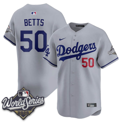Los Angeles Dodgers 2025 World Series Jersey - All Stitched