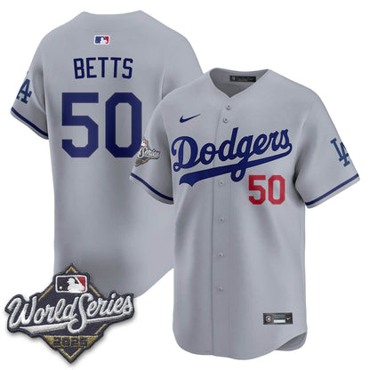 LAD 2025 World Series Jersey - All Stitched