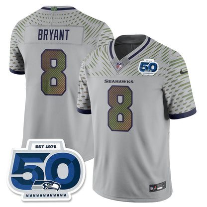 Seattle Seahawks New 2025 Rivalries Vapor Limited Jersey - All Stitched