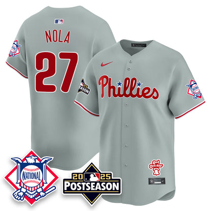 Philadelphia Phillies 2025 Postseason Jersey - All Stitched
